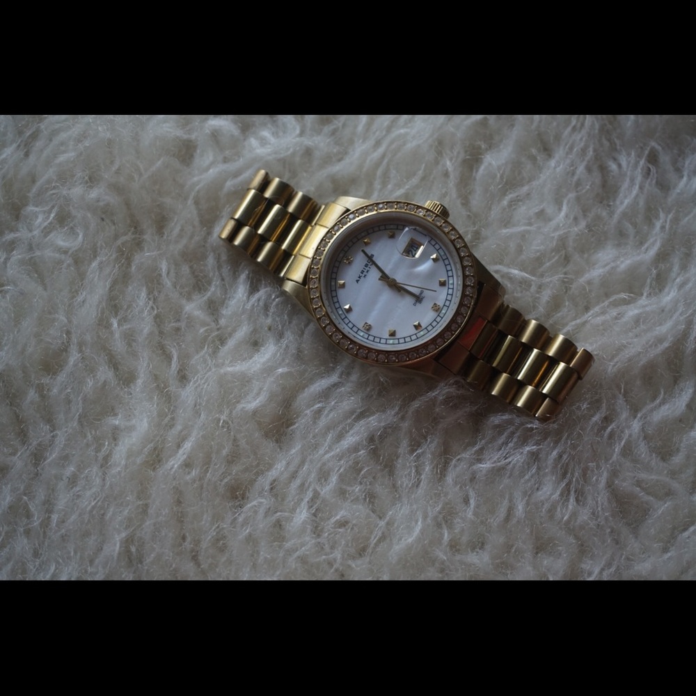 Akribos XXIV Men’s Diamond Watch